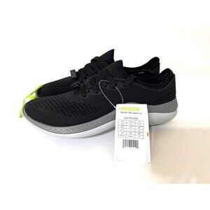 NWT Crocs Women's size 10 Black Sneakers Literide 360 Pacer Lace Slip On